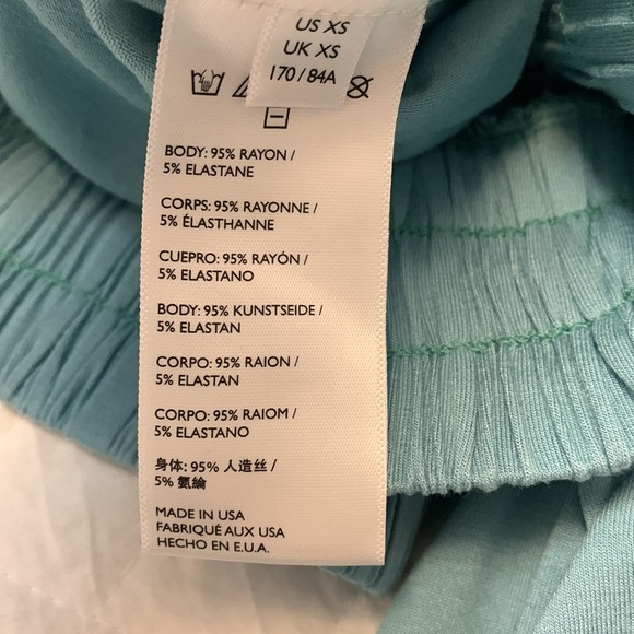 FREE PEOPLE BEACH Ali pants pockets super soft elastic waistband blue size XS - Picture 7 of 13